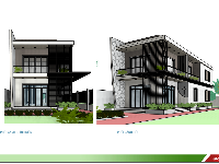 File REVIT 3DView Nhà phố 2 tầng 10.17x19m [Kiến trúc 3dview]